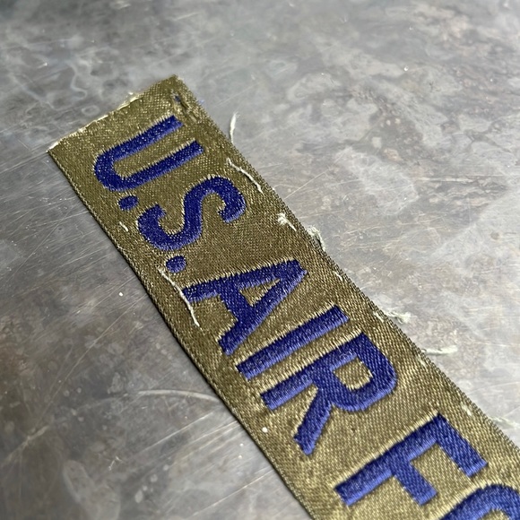 U.S. AIR FORCE ‘olive green’ Tape Patch - Picture 8 of 10